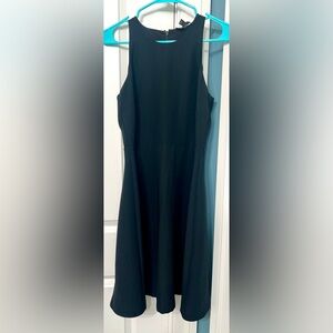 Banana Republic Classic Black Midi Dress